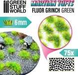 Touffes d'herbe martienne - FLUOR GRINCH GREEN
