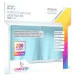 200P STANDARD SLEEVES CLEAR VALUE PACK GAMEGENIC