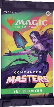  1 SET BOOSTER COMMANDER MASTERS ANGLAIS