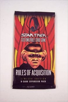 BOOSTER RULES OF ACQUISITION STAR TREK