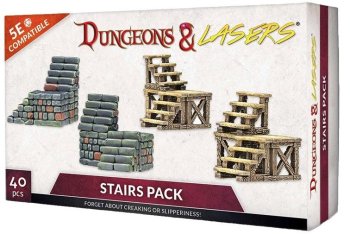 DUNGEONS & LASERS - DÉCORS - STAIRS PACK