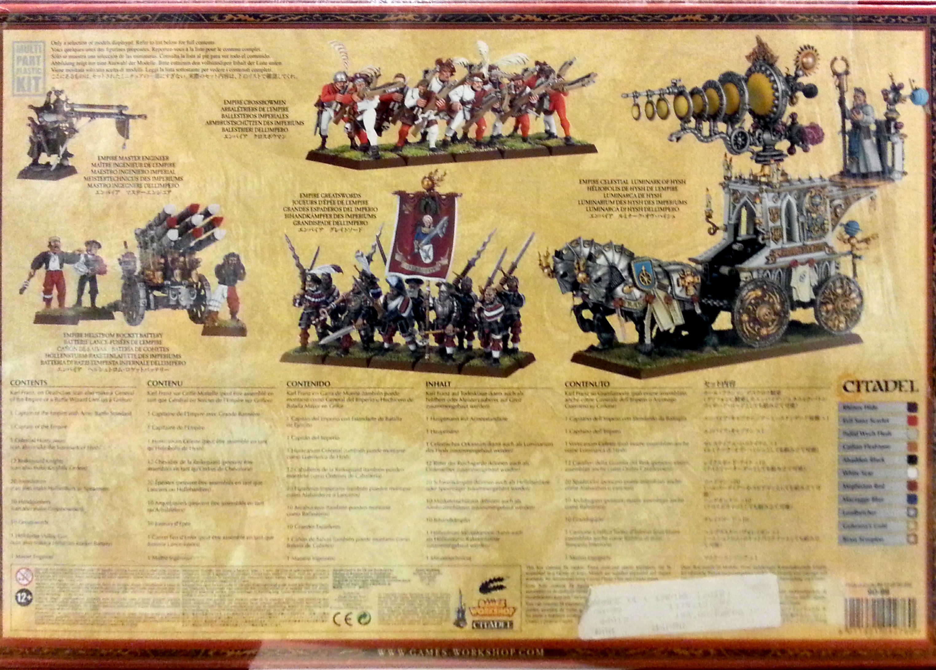 Warhammer empire figurines Clearance