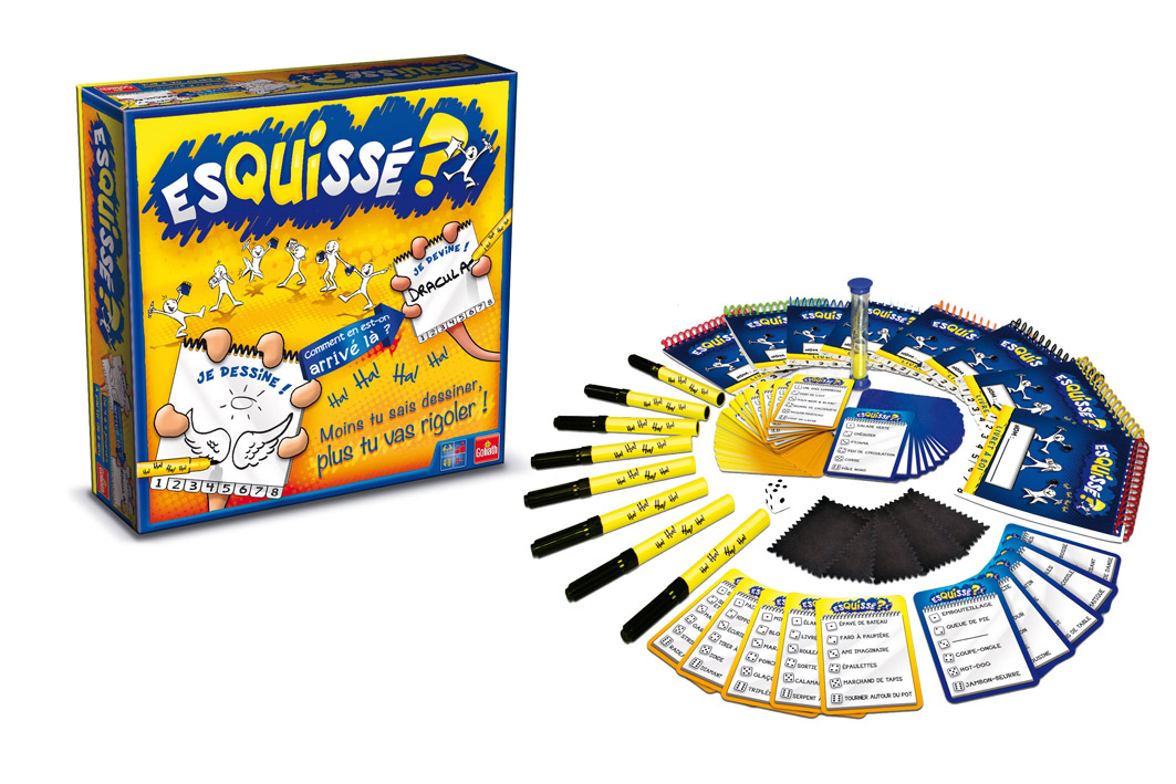 Jeu d'ambiance Goliath Esquissé - Jeux d'ambiance - Achat & prix