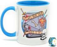 MUG GUESS I LL DIE AVEC D20 (GLASSSTAFF)
