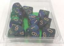 10D10 GEMINI BLEU-VERT / OR