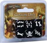 SET DE DES NOIRS - RUM AND BONES