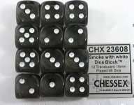 12D6 16MM GRIS/BLANC