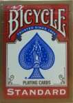 CARTES BICYCLE RIDER BACK RED