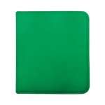 12P PRO BINDER VIVID ZIPPERED GREEN