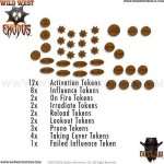 SET DE TOKENS WILD WEST EXODUS
