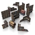 PACK DE DECORS WTC PLIABLES PR&Eacute;PEINTS (GREEN STUFF WORLD)