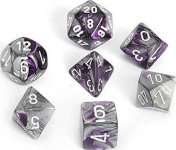 SET DE DES GEMINI VIOL METAL/B