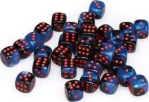 36D6 12MM NOIR-BLEU/ROUGE