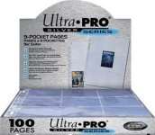 FEUILLE TRADING CARD ULTRA PRO SILVER
