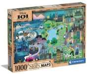 1000P 101 DALMATIENS STORY MAPS DISNEY