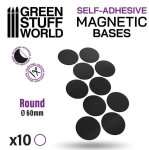 AIMANTS ADHESIFS RONDS 60MM GSW
