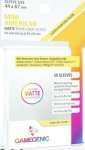 50 PROTEGE CARTES MATTE MINI AMERICAN 44X67