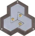 CASSE TETE HUZZLE - HEXAGONE (NIVEAU 4)