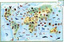 PUZZLE OBSERVATION - ENFANT 100P ANIMAUX + LIVRET (DJECO)