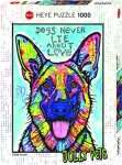 1000P DOGS NEVER LIE ABOUT LOVE - JOLLY PETS (RUSSO)