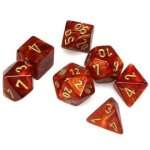 7 DES MINI SCARAB SCARLET/GOLD