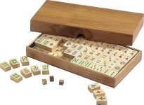 MAH-JONG BAMBOU SANS CHIFFRES