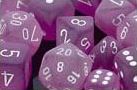 12 D6 FROSTED PURPLE/WHITE
