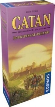 CATAN - EXT. 5/6 Joueurs BARBARES & MARCHANDS