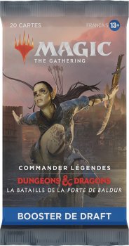MAGIC BOOSTER DRAFT COMMANDER LEGENDES LA BATAILLE DE LA PORTE DE BALDUR