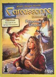 CARCASSONNE EXTENSION 3 PRINCESSE ET DRAGON
