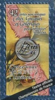 PAQUET HEROS DEI (42 CARTES)