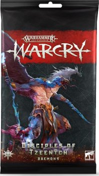 DISCIPLES TZEENTCH CARTES WARCRY