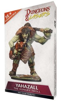 DUNGEONS & LASERS - FIGURINES - YAHAZZAL THE HUNGRY TROLL