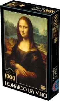 PUZZLE 1000 PIECES LEONARD DE VINCI - LA JOCONDE