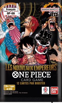 ONE PIECE BOOSTER OP09 LES NOUVEAUX EMPEREURS