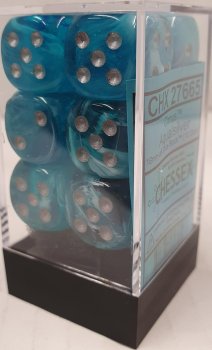 12D6 FESTIVE AQUA/SILVER