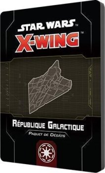Paquet de Degats  Republique Galactique - X-Wing 2.0
