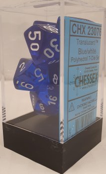 7 DES BLEU/BLANC TRANSLUCIDE