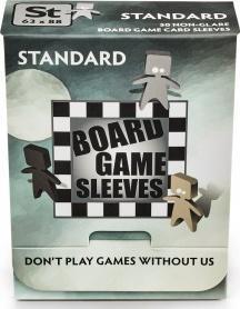 BOARD GAME SLEEVES NON GLARE STANDARD 63x88mm (50P)