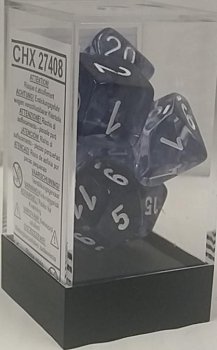 SET DE DES NEBULA BLACK/WHITE