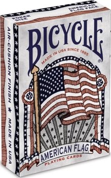 BICYCLE AMERICAN FLAG