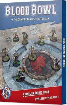 Blood Bowl Shambling Undead Pitch : Double-sided Pitch and Dugouts (Anglais)