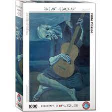 1000P LE VIEUX GUITARISTE (PICASSO)