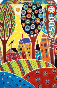 HOUSES BARN LANDSCAPE 500PCS