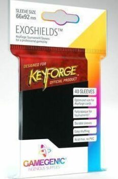 KEYFORGE : 40P EXOSHIELDS TOURNAMENT NOIR