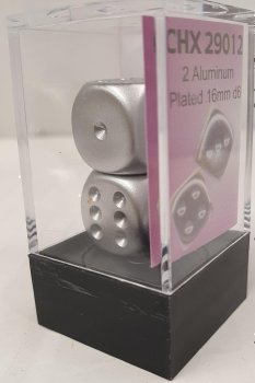 2 DES 6 FACES METAL ALUMINIUM