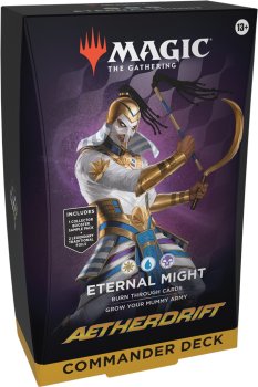 COMMANDER AETHERDRIFT ETERNAL MIGHT (ZOMBIES) EN