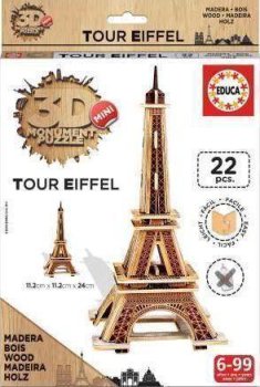 TOUR EIFFEL 3D MINI PUZ. 24P