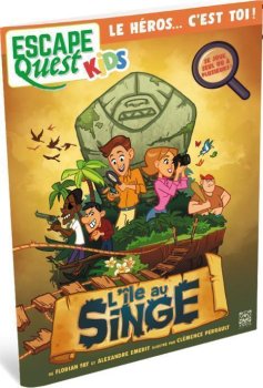 Escape Quest Kids - Tome 1 : L’Île Au Singe
