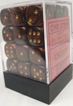 36 D6 SCARAB BLUE BLOOD/GOLD